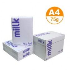 한국 밀크 복사용지 75g A4  2BOX